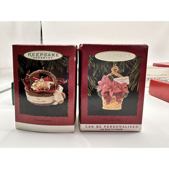 Vintage Hallmark Keepsake Christmas Ornaments Mixed Lot Of 15 Family Mom Dad Son - Picture 9 of 15